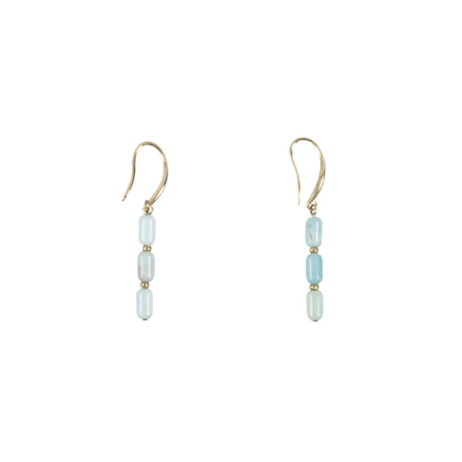Boucles D'Oreilles<Boutiques de musées Boucles d'oreille pendantes Antiques avec pierres azur