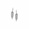Boutiques de musées Boucles d'oreilles Art Nouveau Plume Discount