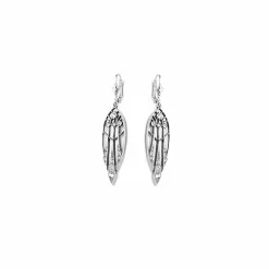 Boutiques de musées Boucles d'oreilles Art Nouveau Plume Discount