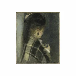 Boucles D'Oreilles<Boutiques de musées Boucles d'oreilles Clips Auguste Renoir - Jeune Femme à la voilette -