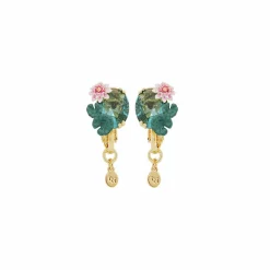 Boutiques de musées Boucles d'oreilles clips Nymphéas - Les Néréides X musée d'Orsay