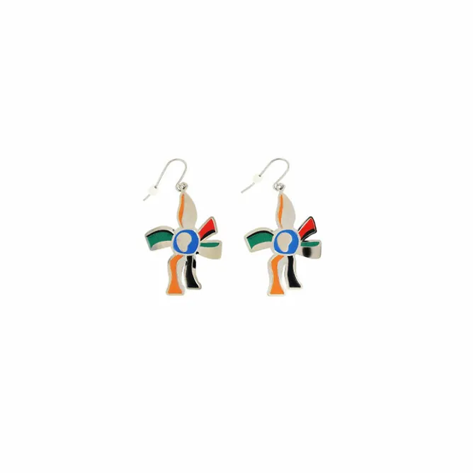 Boutiques de musées Boucles d'oreilles Fernand Léger - La Fleur qui marche Sale
