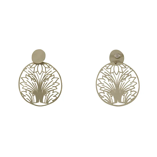 Boutiques de musées Boucles d'oreilles Feuilles d'acanthe New