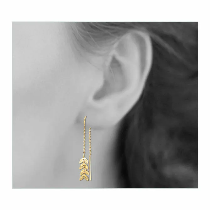 Boucles D'Oreilles<Boutiques de musées Boucles d'oreilles Feuilles de laurier