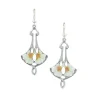 Boutiques de musées Boucles d'oreilles Gingko Art nouveau Discount