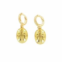 Boutiques de musées Boucles d'oreilles Égypte - Scarabée Outlet