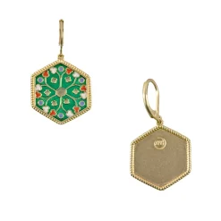Boutiques de musées Boucles d'oreilles Émail de Plique Online