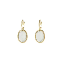 Boutiques de musées Boucles d'oreilles marbre Épure - Petit modèle Sale