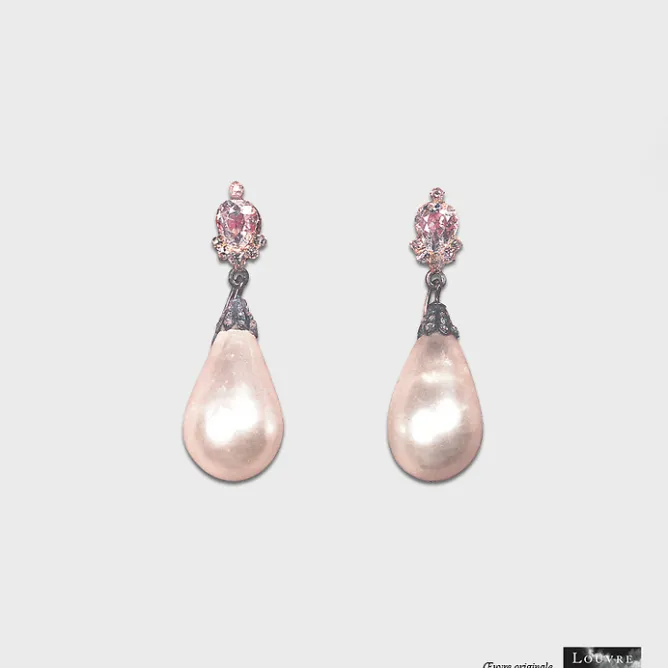 Boucles D'Oreilles<Boutiques de musées Boucles d'oreilles Perle Joséphine