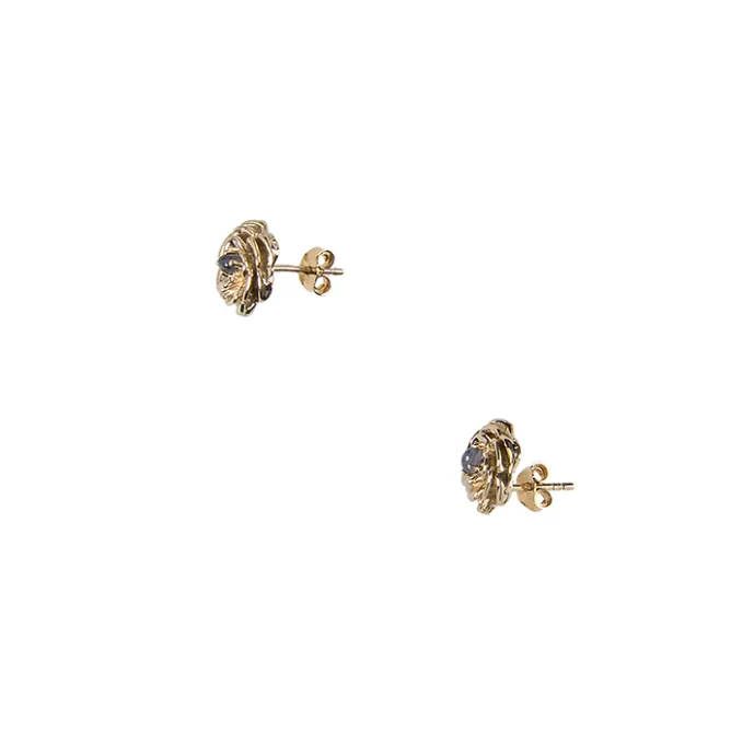 Boucles D'Oreilles<Boutiques de musées Boucles d'oreilles puces Rose de Cluny