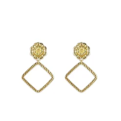 Boucles D'Oreilles<Boutiques de musées Boucles d'oreilles Rosace Petit modèle