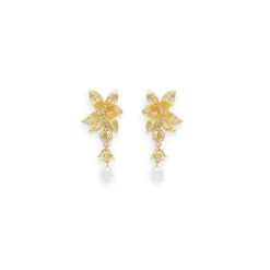 Boucles D'Oreilles<Boutiques de musées Boucles d'oreilles à tiges fleur de lys - Les Néréides