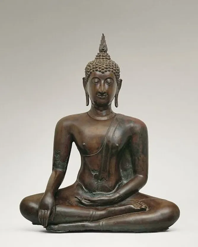 Boutiques de musées Bouddha Maravijaya (panneaux aluminium) Hot