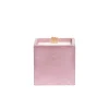 Art De La Maison<Boutiques de musées Bougie Cube - Béton Rose - Fleur de coton