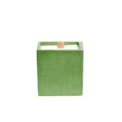 Art De La Maison<Boutiques de musées Bougie Cube - Béton Vert - Fleur d'oranger