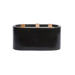 Senteurs<Boutiques de musées Bougie 3 mèches - Béton Anthracite 350g
