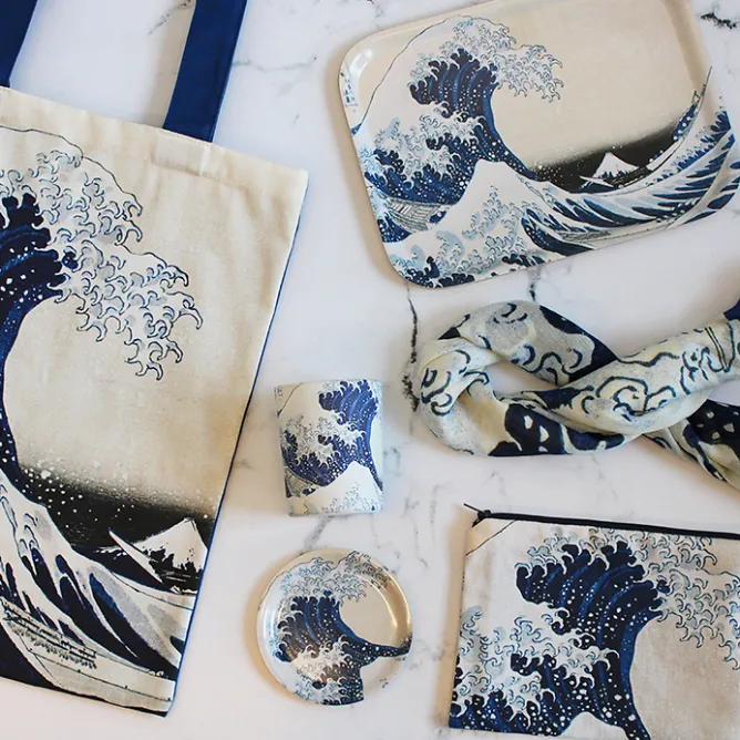 Senteurs<Boutiques de musées Bougie parfumée Aloe vera - Hokusai