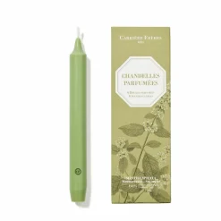 Boutiques de musées 6 Bougies parfumées Menthe verte - Carrière Frères Online