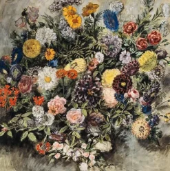 Boutiques de musées Bouquet de fleurs (panneaux aluminium) Hot