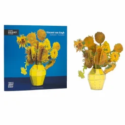 Boutiques de musées Bouquet Pop-up en papier Vincent van Gogh - Tournesols Outlet