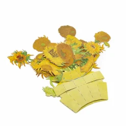 Boutiques de musées Bouquet Pop-up en papier Vincent van Gogh - Tournesols Outlet