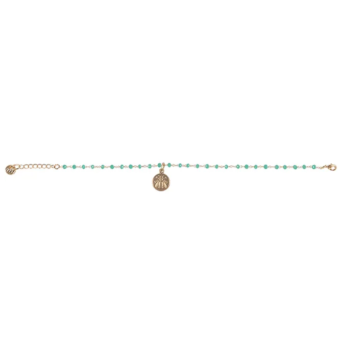 Bracelets<Boutiques de musées Bracelet Abeille - Vert d'eau