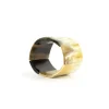 Boutiques de musées Bracelet articulé 7 pièces en corne noire finition mate Hot