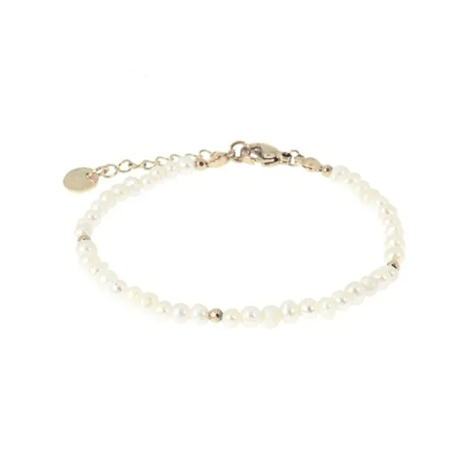 Bracelets<Boutiques de musées Bracelet Château de Versailles avec petites perles d'eau douce - Les Cleias