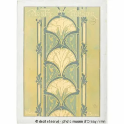 Boutiques de musées Bracelet jonc Art nouveau Bleu Best