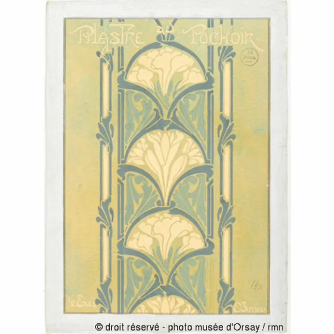 Boutiques de musées Bracelet jonc Art nouveau Sable Hot