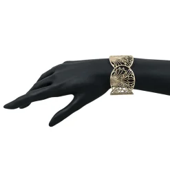 Boutiques de musées Bracelet manchette Feuilles d'acanthe Sale