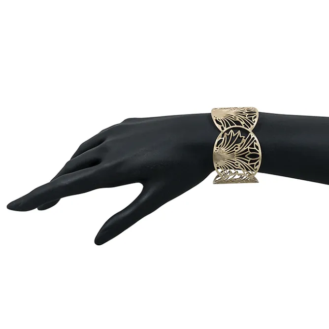 Boutiques de musées Bracelet manchette Feuilles d'acanthe Sale