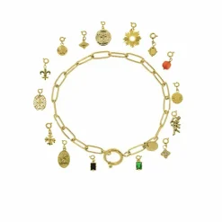 Boutiques de musées Bracelet pour charm's à maillons trombones Discount