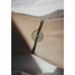 Bracelets<Boutiques de musées Bracelet République Française 5 centimes - Cordon noir