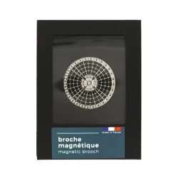 Broches<Boutiques de musées Broche magnétique Grand Palais Argentée