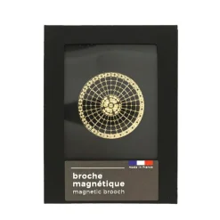 Broches<Boutiques de musées Broche magnétique Grand Palais Dorée