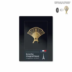 Boutiques de musées Broche magnétique Tour Eiffel Festif dorée - tout simplement, Online