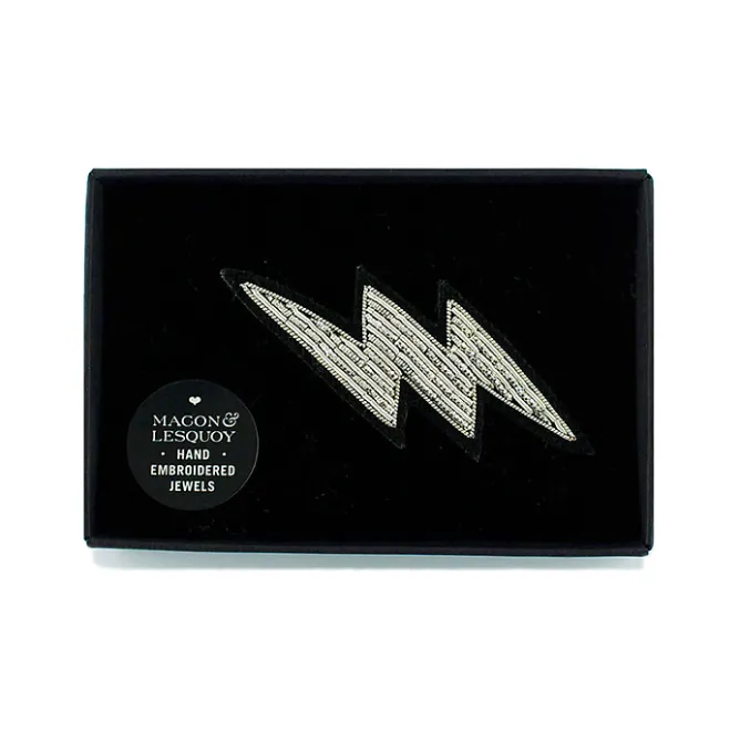 Broches<Boutiques de musées Broche Petit éclair Argent - Macon & Lesquoy