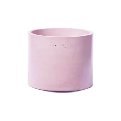 Boutiques de musées Cache-pot XXL - Béton Rose pastel