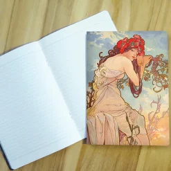 Boutiques de musées Cahier Alphonse Mucha - L'Été Clearance