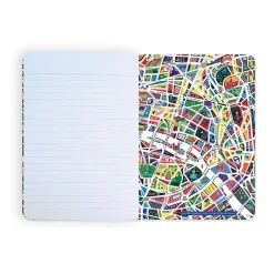 Boutiques de musées Cahier Antoine Corbineau - Plan de Paris illustré