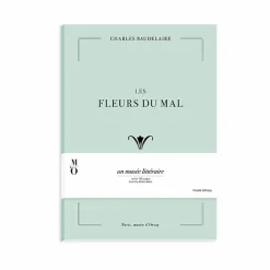 Boutiques de musées Cahier Charles Baudelaire - Les Fleurs du mal Outlet