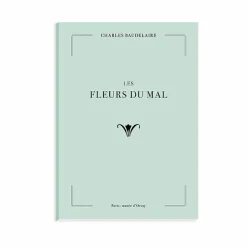 Boutiques de musées Cahier Charles Baudelaire - Les Fleurs du mal Outlet