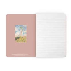 Boutiques de musées Cahier Claude Monet - Femme à l'ombrelle tournée vers la gauche New