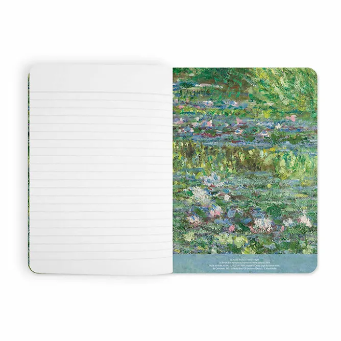 Boutiques de musées Cahier Claude Monet - Le bassin aux nymphéas, harmonie verte, 1899 Hot