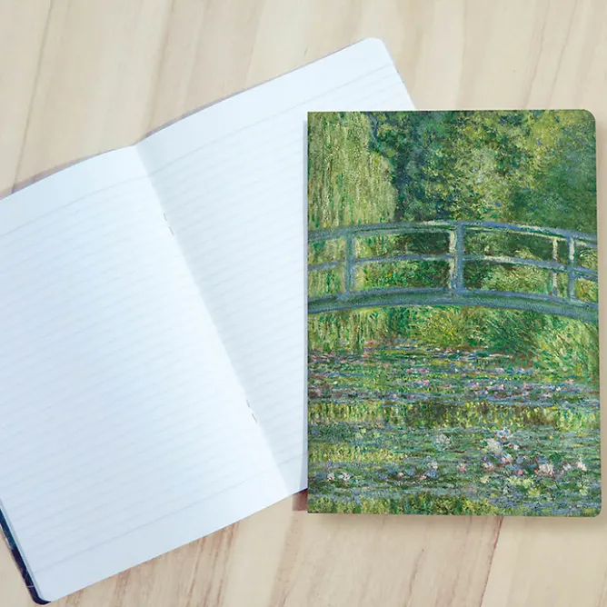 Boutiques de musées Cahier Claude Monet - Le bassin aux nymphéas, harmonie verte, 1899 Hot