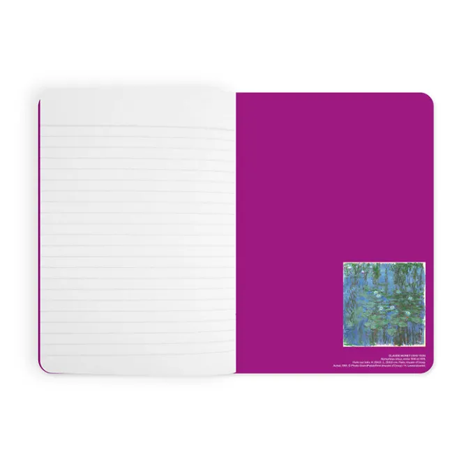 Cahiers Et Carnets<Boutiques de musées Cahier Claude Monet - Nymphéas bleus, entre 1916 et 1919