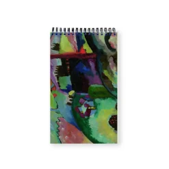 Cahiers Et Carnets<Boutiques de musées Cahier de croquis à spirale 30 feuilles Kandinsky - Paysage avec cheminée d'usine