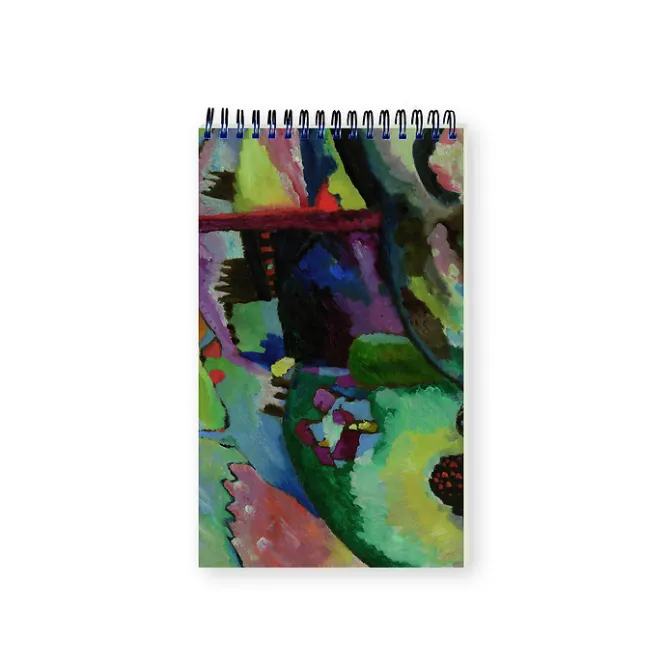 Cahiers Et Carnets<Boutiques de musées Cahier de croquis à spirale 30 feuilles Kandinsky - Paysage avec cheminée d'usine