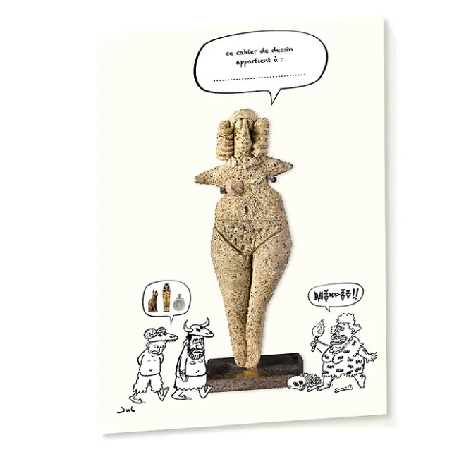 Cahiers Et Carnets<Boutiques de musées Cahier dessin "Archéologie en bulles"